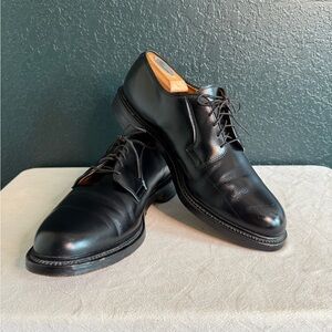 Allen Edmonds Black Leeds Oxford Leather Shoes